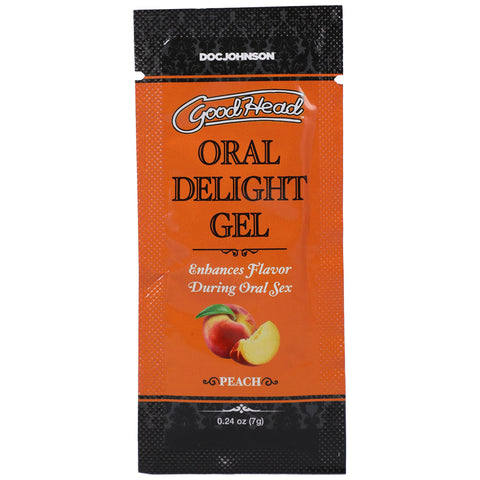 Goodhead Peach Flavored Oral Delight Gel Edible Enhancer Oral Gels & Sprays