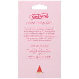 Goodhead Pussy Pleasure Party Kit > Lube > Oral Gels & Sprays