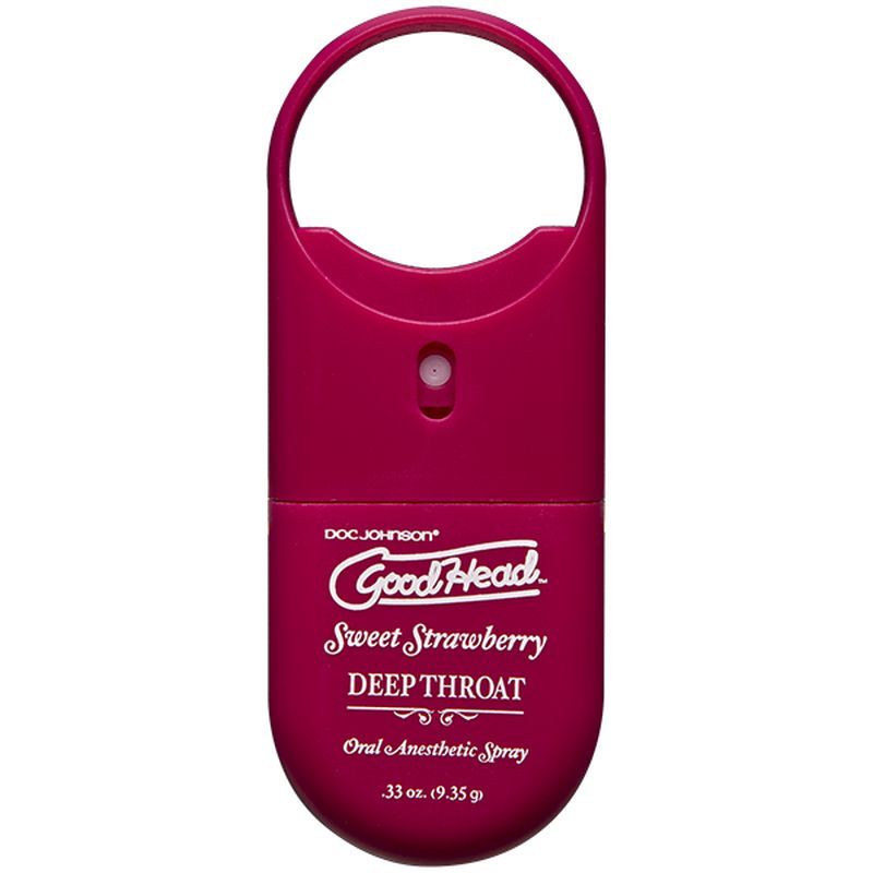 Goodhead To-Go Sweet Strawberry – Flavored Oral Spray 9ml > Lube > Oral Gels & Sprays