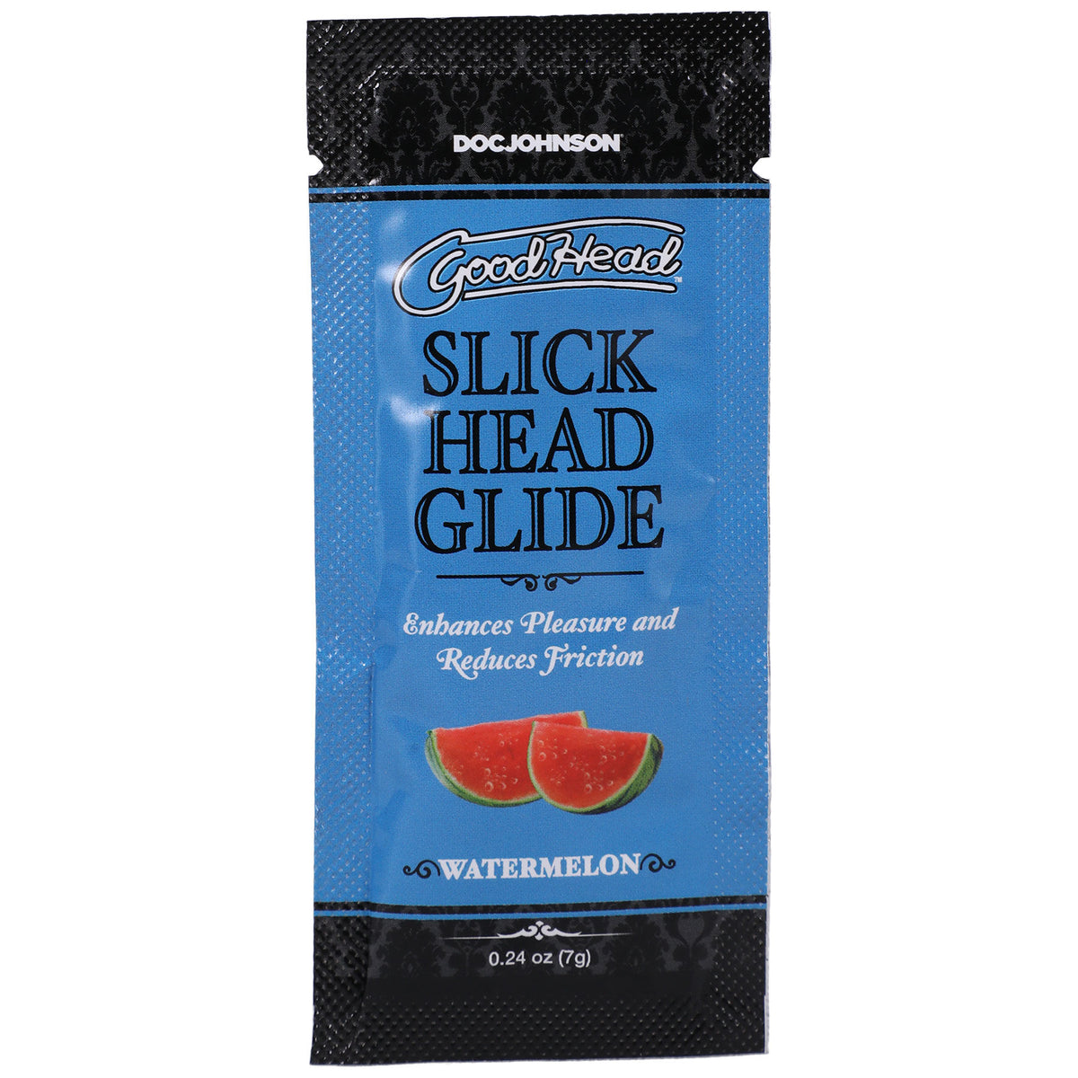 Goodhead Watermelon Slick Head Glide Single Use Lubricant 7g > Lube > Flavoured
