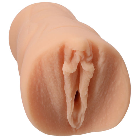 Signature Strokers Jenna Jameson Ultraskyn Pocket Pussy Handheld Size Phthalate-Free Body-Safe Strokers - Celebrity