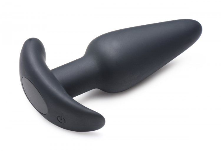 Silicone Butt Plug (Black) – Remote-Controlled 21X Vibrating Butt Plug > Anal Range > Vibrating Butt Plugs