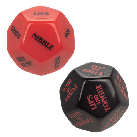 Naughty Bits Roll Play Dice Set for Adult Intimacy Games Games