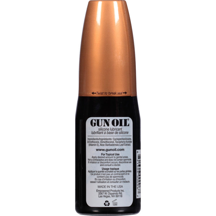 Gun Oil Premium Silicone-Based Lubricant 4oz Flip Top Bottle Lubrication Secondary image