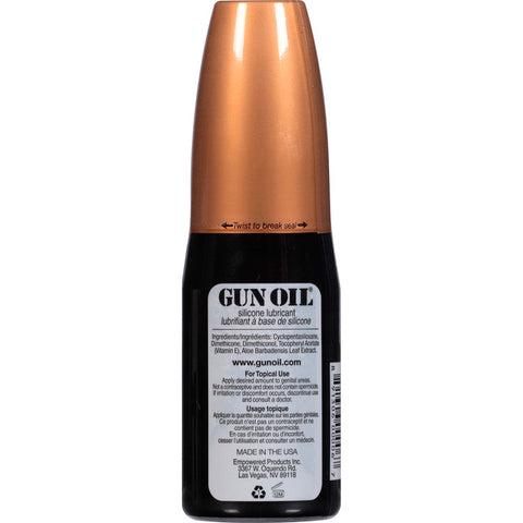 Gun Oil 4oz/120ml Flip Top Bottle for Ultimate Lubrication Speciality Lubricants