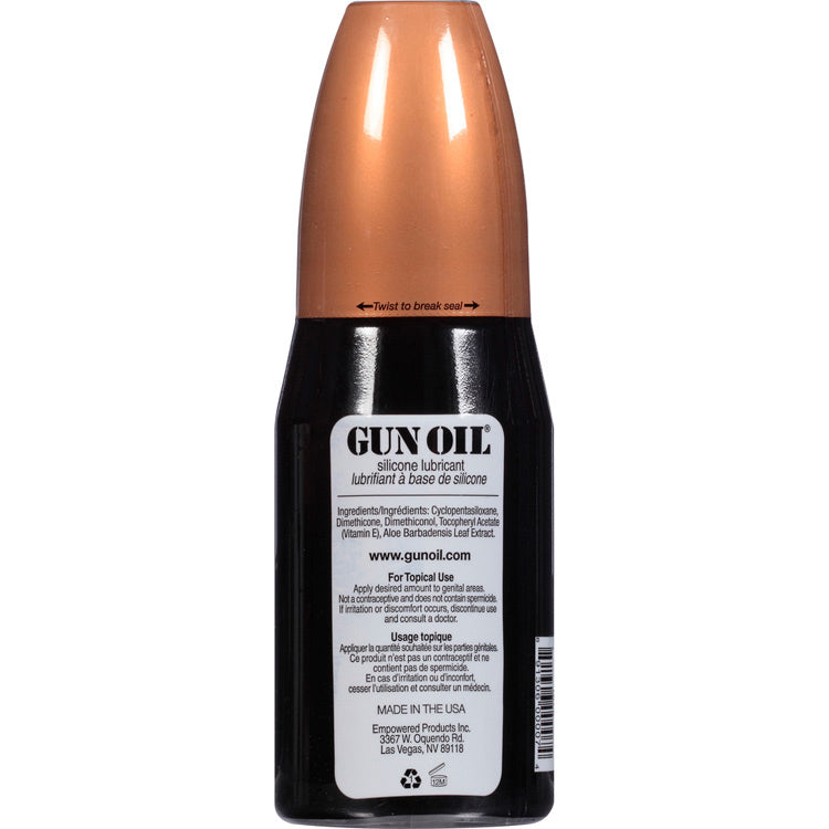 Gun Oil Premium Silicone Lubricant 8oz 240ml Ultra-Concentrated Flip Top Bottle Secondary image