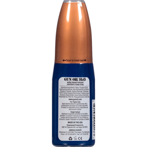 Gun Oil H20 Transparent Lube 59ml Speciality Lubricants