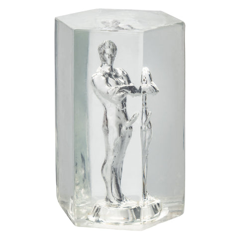 Guys Guys Guys™ David Transparent Soft Stretchy Male Masturbator with Closed End Suction Strokers - Manual