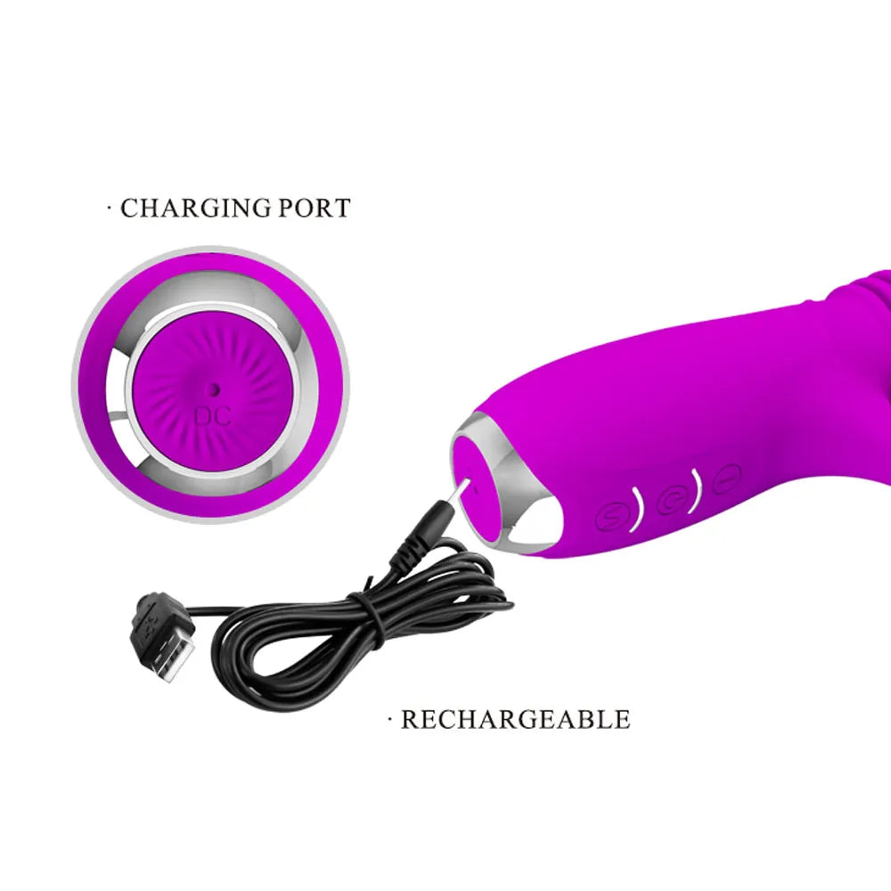 Pretty Love Dorothy 12 Function Thrusting Rabbit Vibrator > Vibrators > Ladies > Rabbit