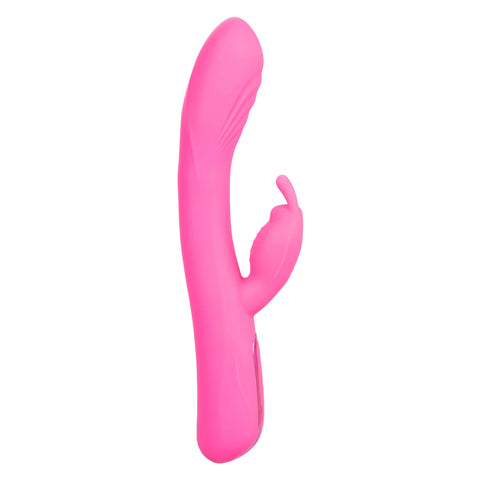 Jack Rabbit Elite Rocking Rabbit Pink Silicone Vibrator with 3 Speeds and 10 Modes, USB Rechargeable, 7.5 Inches VIBRATORS-RABBIT