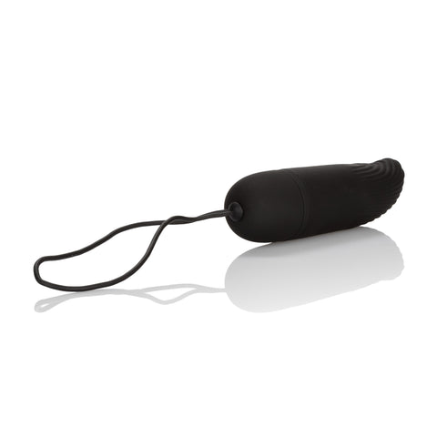 Silicone Remote Ridged G Vibrator with 12 Intense Functions BULLETS