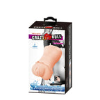 Crazy Bull Realistic Sleeve - Textured 2.8 Inch Masturbator > Sex Toys For Men > Masturbators > Manual