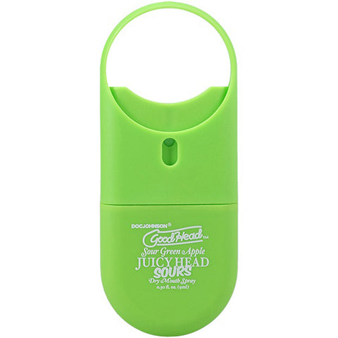 GoodHead Juicyhead Sour Green Apple Dry Mouth Spray 0.3 Oz Oral Gels & Sprays