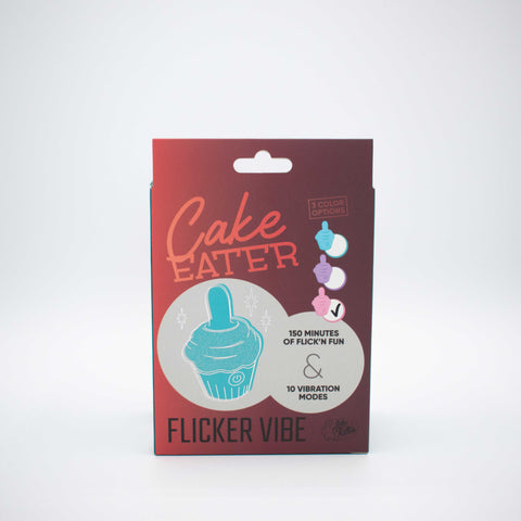 Like A Kitten Cake Eater Blue Clit Flicker Stimulator Toy Finger Stimulator