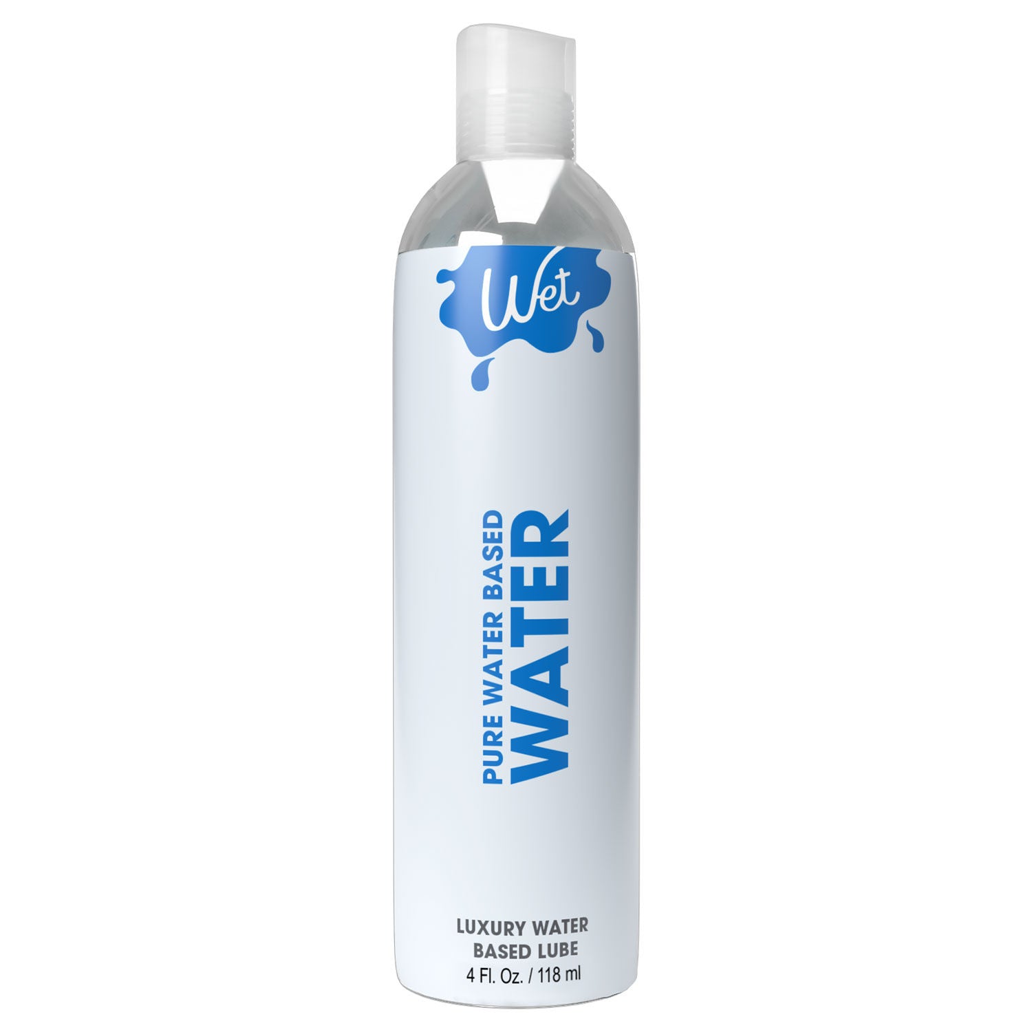 Wet Water Luxury Water-Based Lubricant 1 Oz Adult Intimacy Water Based Lube