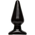 Large Black 6 Inch Butt Plug Black Large > Anal Range > Butt Plugs