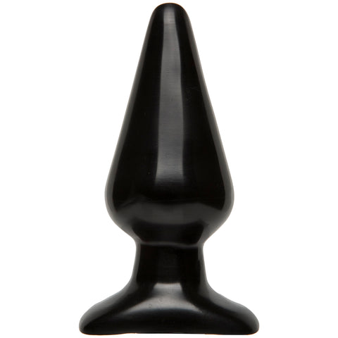 Large Black 6 Inch Butt Plug Black Large > Anal Range > Butt Plugs