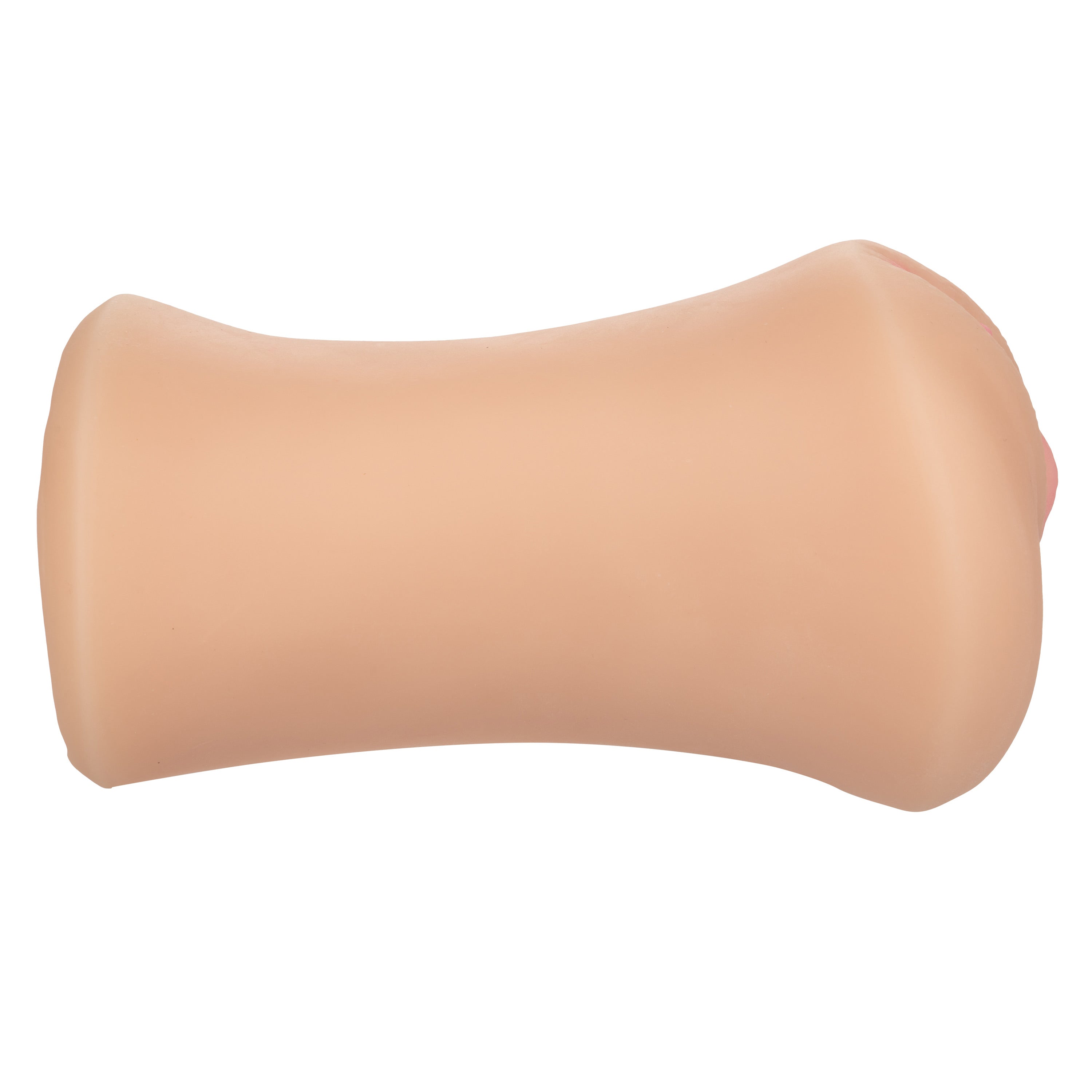 Stroke It Wet Ass Pussy Stroker Sleeve Ivory Over 2 Pounds PureSkin Material Strokers - Manual