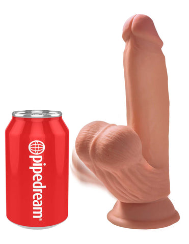 King Cock Plus Triple Density (Tan) – Realistic Dildo Dongs Realistic