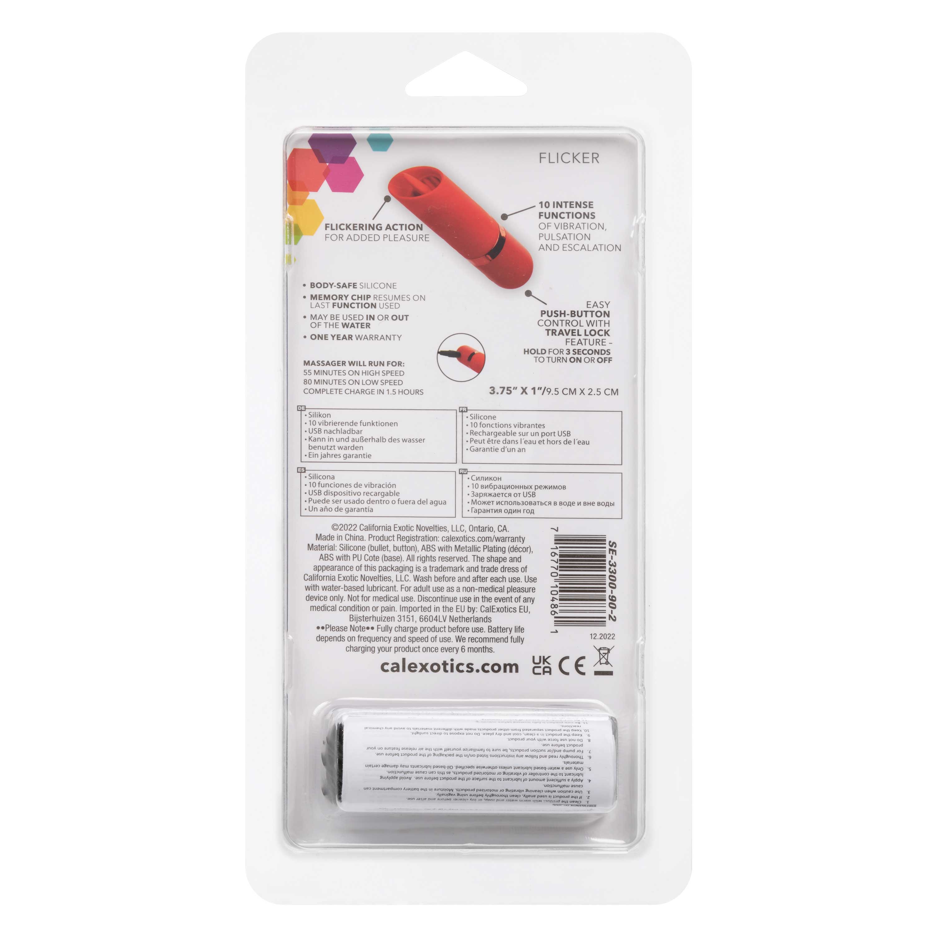 Kyst Flicker Mini Massager Flicker Finger Stimulator