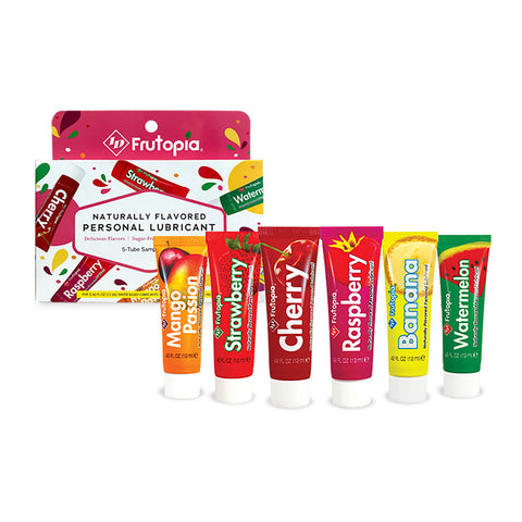 ID Frutopia Assorted 5 Tube Sampler Pack Flavoured Lube