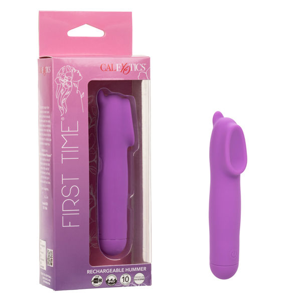 First Time Rechargeable Purple Hummer Adult Intimacy Massager Vibrators