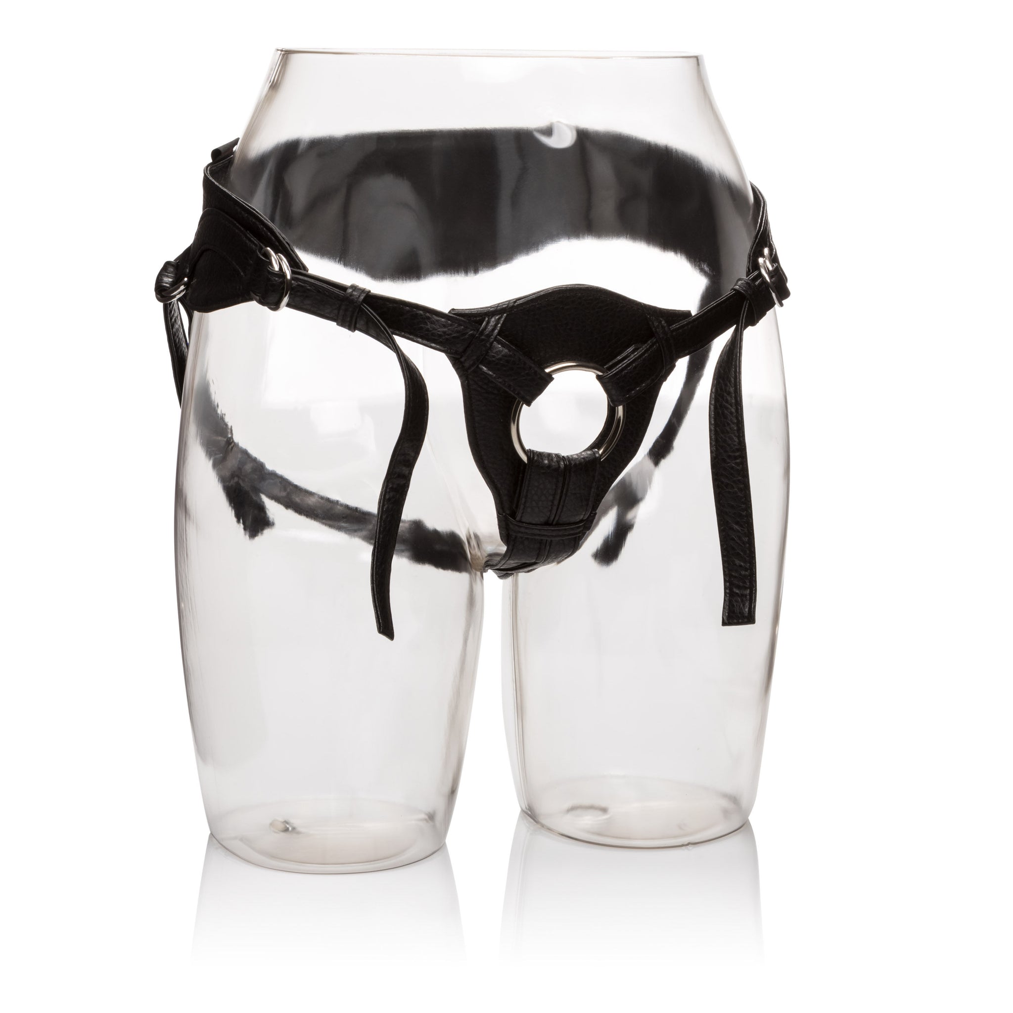 Her Royal Harness The Queen – Adjustable Luxury Vegan Leather Harness > Dildos > Strap On Harnesses