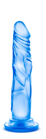 B Yours Sweet N Hard 5 Blue Realistic Dildo with Suction Cup Blue DONGS