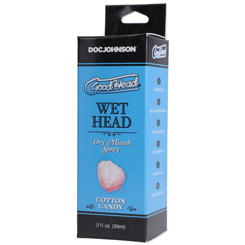 GoodHead Wet Head (Cotton Candy) – Mouth-Wetting Spray Oral Gels & Sprays