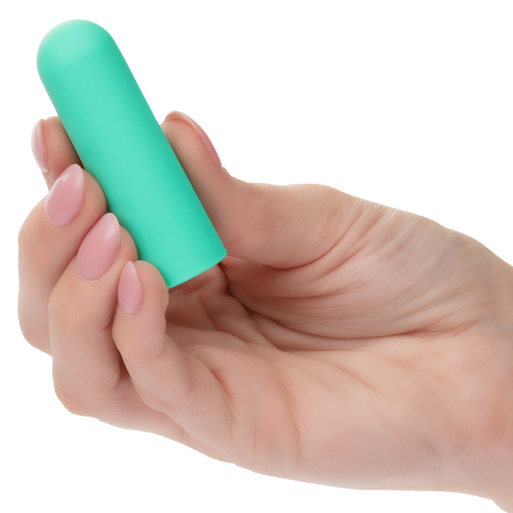 Turbo Buzz Rounded Mini Bullet Vibrator in Green | Purple > Vibrators > Mini Vibrators