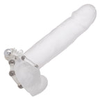 Maximus Waterproof Enhancement Ring with 10 Stroker Beads – Flexible TPR Cock Ring > Cock Ring > Vibrating