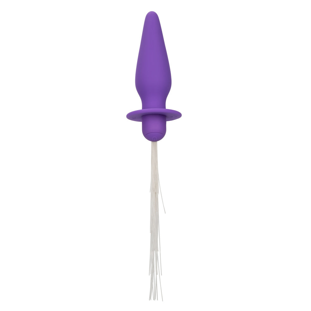 Southern Lights™ Vibrating Light Up Anal Probe Purple Silicone with 10 Functions and USB Rechargeable Butt Plugs - Vibrating