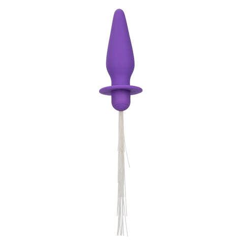 Southern Lights™ Vibrating Light Up Anal Probe Purple Silicone with 10 Functions and USB Rechargeable Butt Plugs - Vibrating