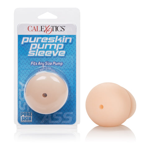 Pure Skin Pump Sleeve Universal Fit for Most Cylinders Comfort Beige Strokers - Manual