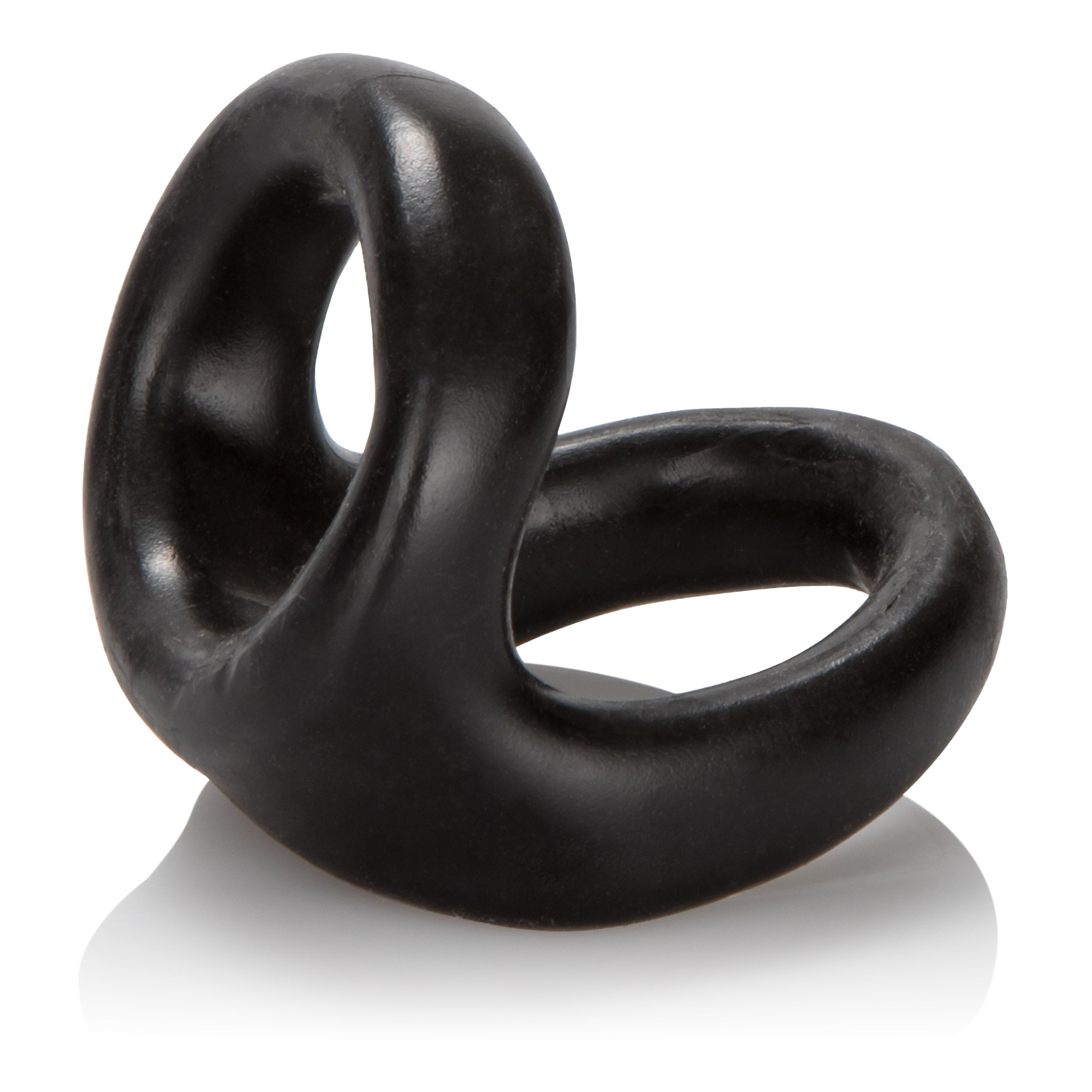 Colt Snug Tugger Black Double Cock Ring with Scrotum Support COCK RINGS Sling