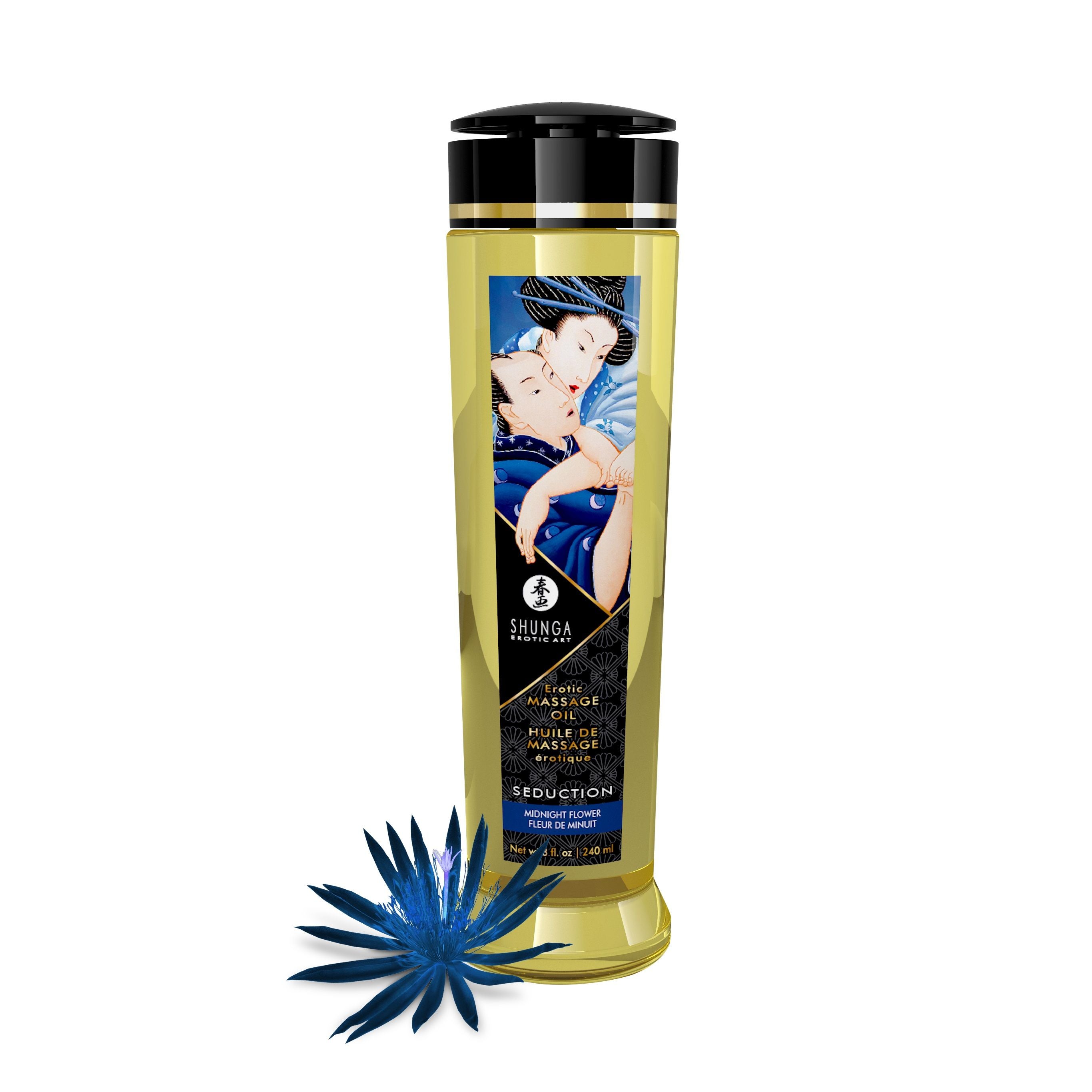 Shunga Seduction Massage Oil 8 Fl Oz Natural Erotic Massage Default Title Massage Oil