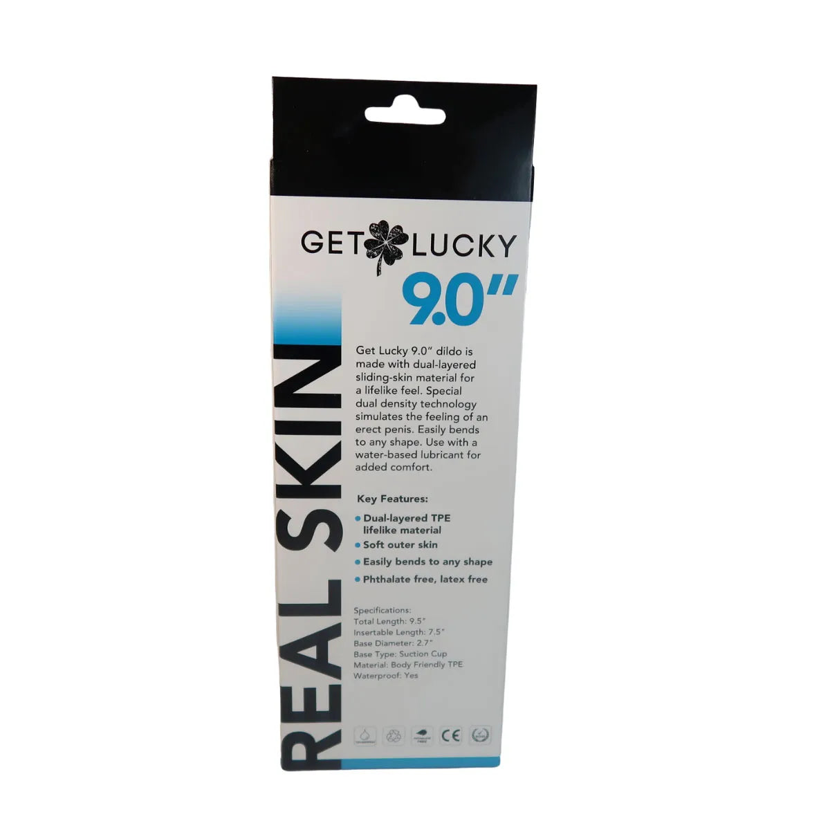Real Skin 9 Inch Dual Layer Sliding Skin Dildo > Dildos > Realistic Dildos