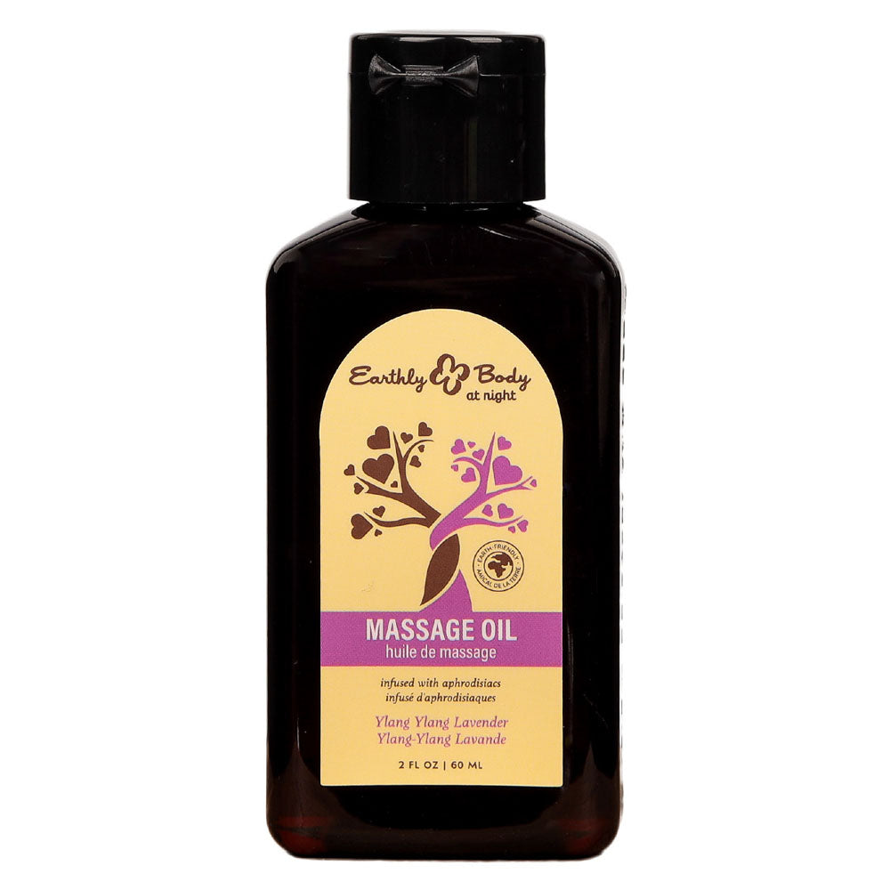 EB Hemp Seed Ylang Ylang Lavender Scented Massage Oil (60 ml) – Aromatic Massage Oil Default Title > Essentials > Massage Oil