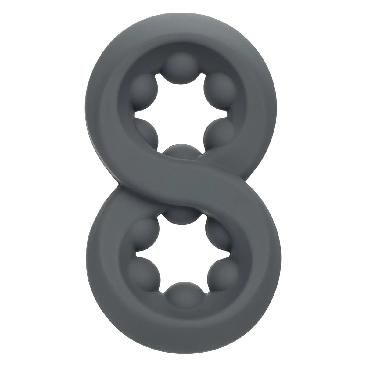 Alpha Crazy 8 Beaded Ring – Liquid Silicone Enhancer > Cock Ring > Single Main image