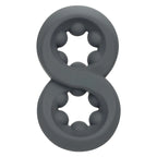 Alpha Crazy 8 Beaded Ring – Liquid Silicone Enhancer > Cock Ring > Single