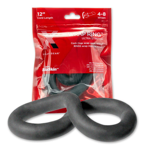 Xplay Ultra Wrap Ring Soft Silicone Flexible Intimacy Enhancer COCK RINGS