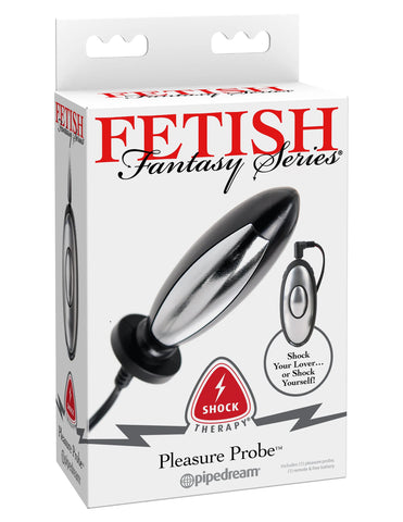 Fetish Fantasy Shock Therapy Pleasure Probe – 3 Inch Electro-Stimulation Plug E-STIM TOYS