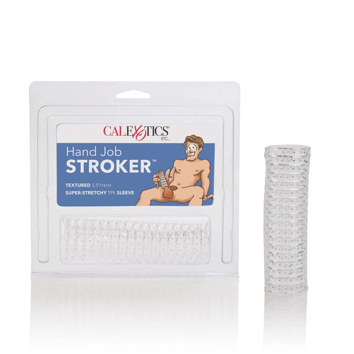 Hand Job Stroker Masturbation Sleeve 5.5 Inch Textured Toy > Sex Toys For Men > Masturbators > Manual