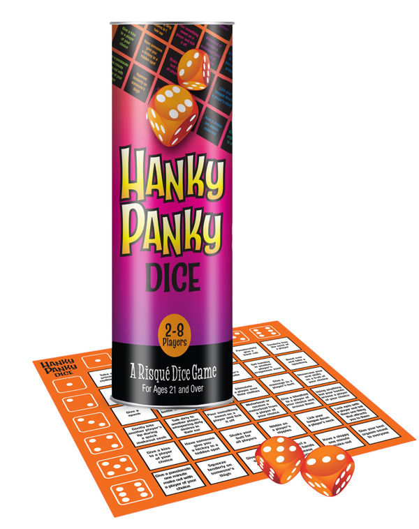 Hanky Panky Dice Game for Couples with Cheeky Challenges Games
