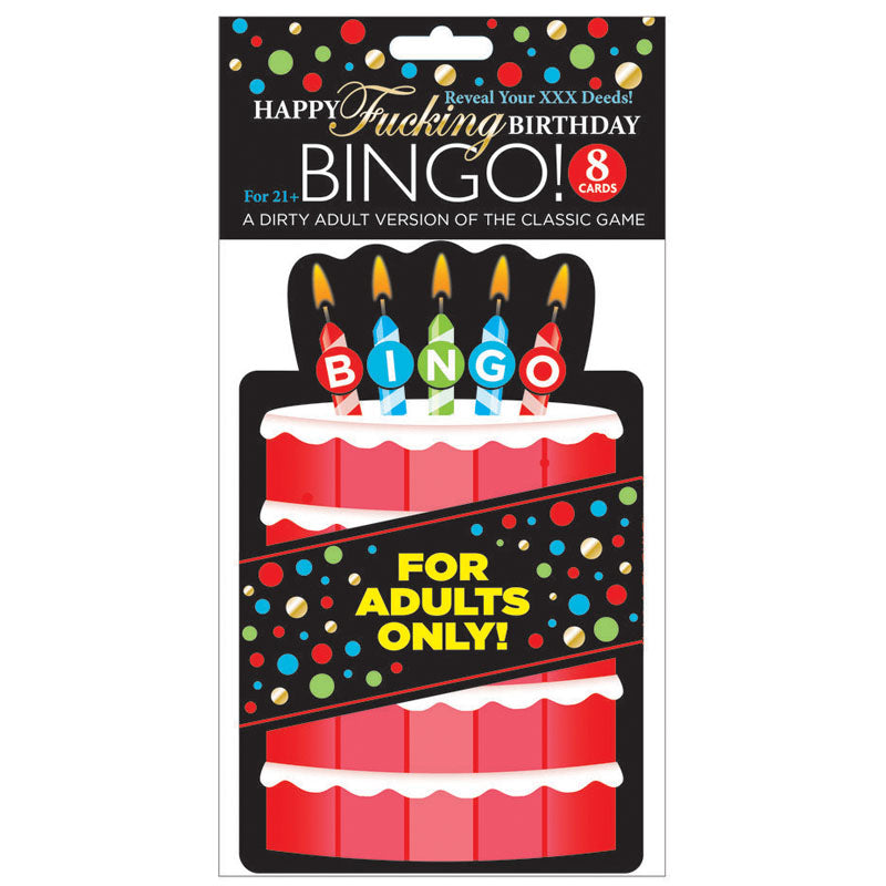 Happy Birthday Bingo Party Game for Adults Games