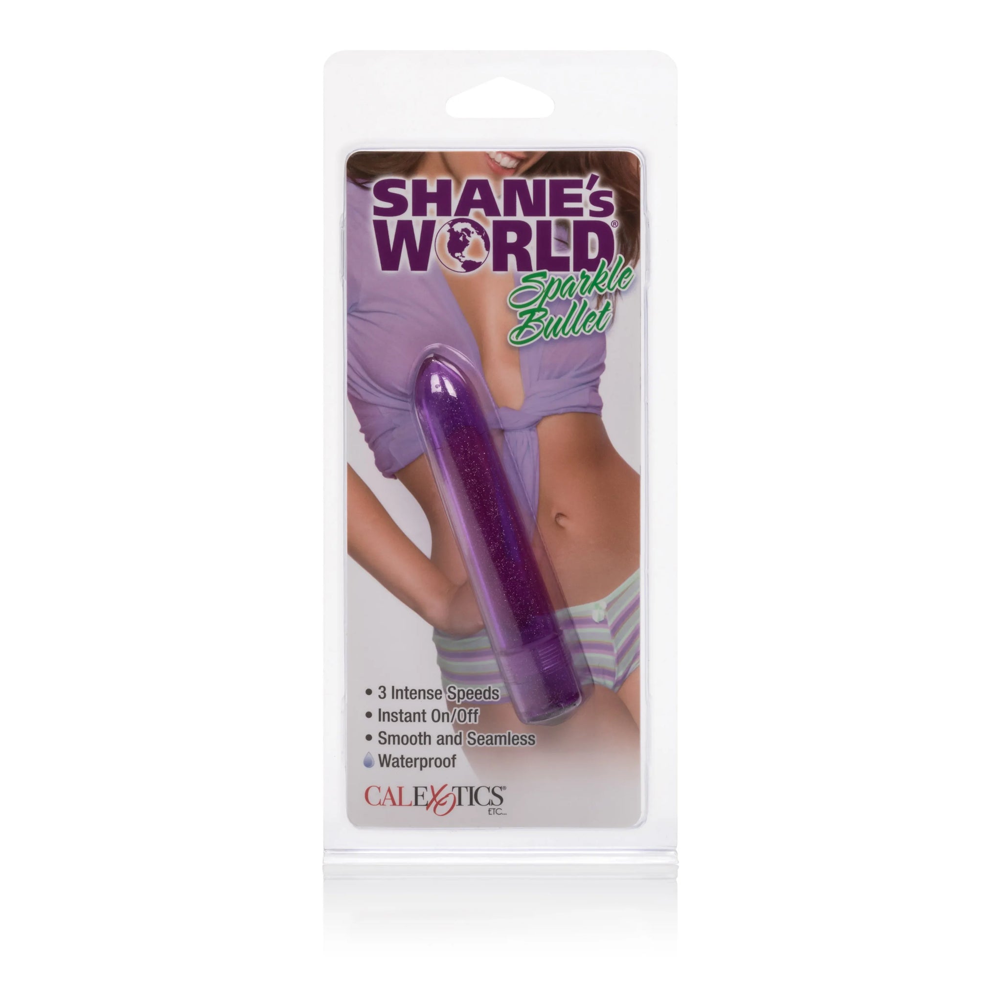 Shane's World Sparkle Bullet – Compact Discreet Bullet Vibrator > Sex Toys For Ladies > Clitoral Vibrators and Stimulators