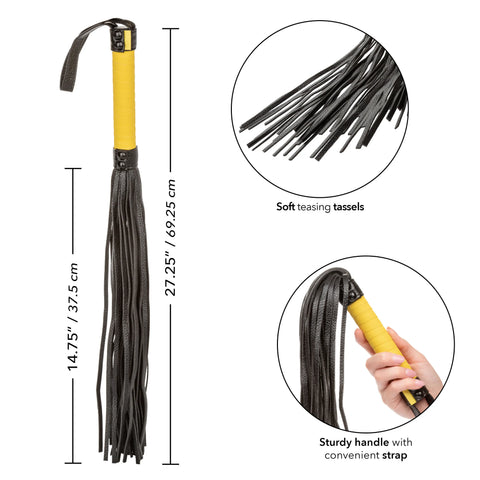 Boundless Flogger – Vegan Leather BDSM Flogger > Bondage Gear > Whips & Floggers