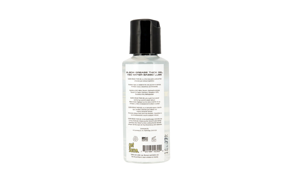 Elbow Grease H2O Classic Water Based Personal Lubricant Gel Speciality Lubricants