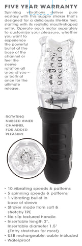 Zero Tolerance CYCLONE Ultimate Stroker for Intense Pleasure Strokers - Auto