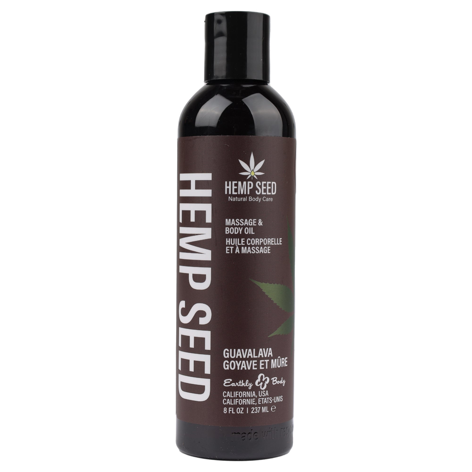 Hemp Seed Massage & Body Oil - Guavalava 237 ml Scented Oil Massage Oil